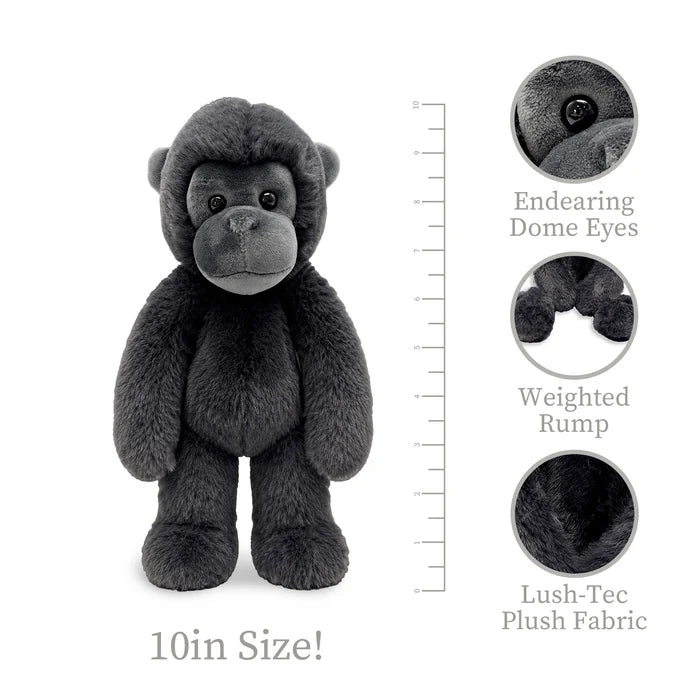 Beverly Hills Teddy Bear Company World Softest Plush Lushee 10 Inch - Gaga Gorilla