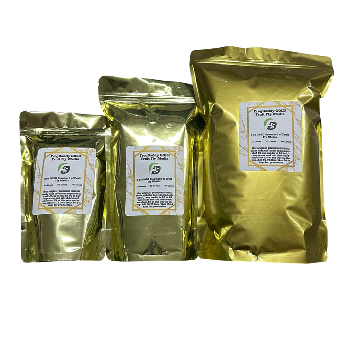 FrogDaddy GOLD Fruit Fly Media - Read Description image 3