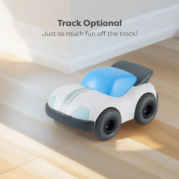 HABA USA Haba Cars White Speedster with Momentum Motor