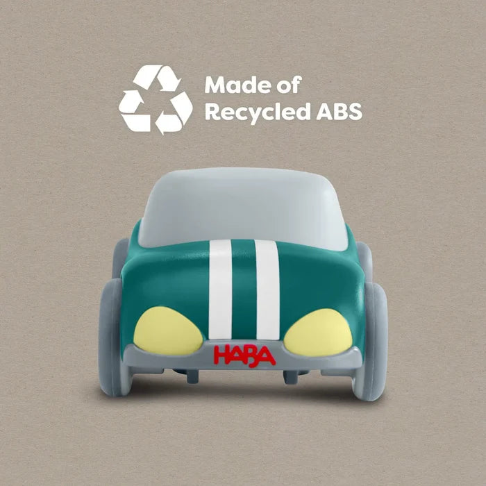 HABA USA Momentum Motor Cars - Recycled Green Speedster