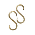 Hammered S Hook S/2