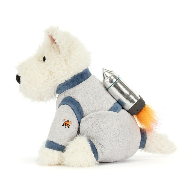 Jellycat Munro Scottie Dog - Space Outfit