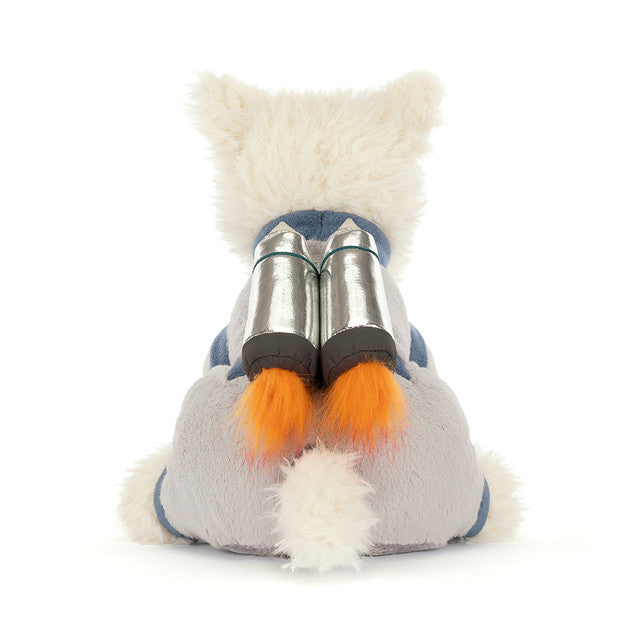 Jellycat Munro Scottie Dog - Space Outfit