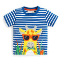 Jojo Maman Bebe Kids Giraffe Applique T-shirt
