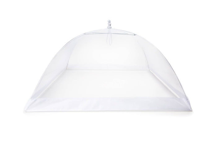 Jumbo Square Food Umbrella, Mesh Screen, 24"