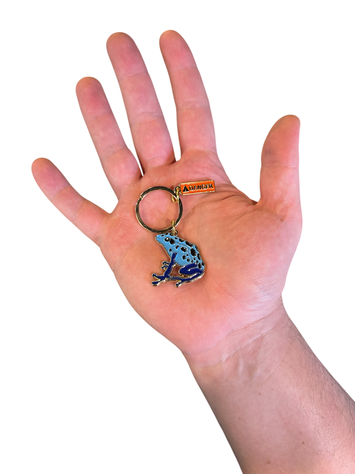 Key Chain - Blue Poison Frog image 2