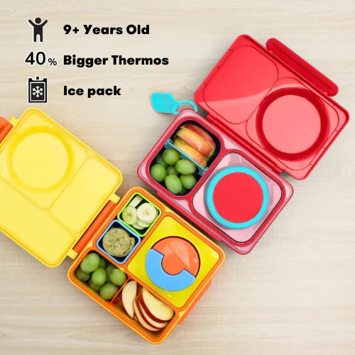 OmieBox UP Lunch Box - Cherry Pink