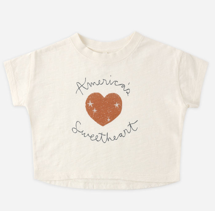 Rylee and Cru Boxy Tee - Americas Sweetheart