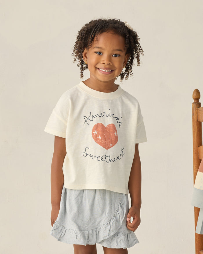 Rylee and Cru Boxy Tee - Americas Sweetheart
