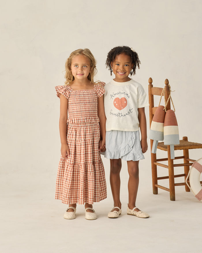 Rylee and Cru Boxy Tee - Americas Sweetheart