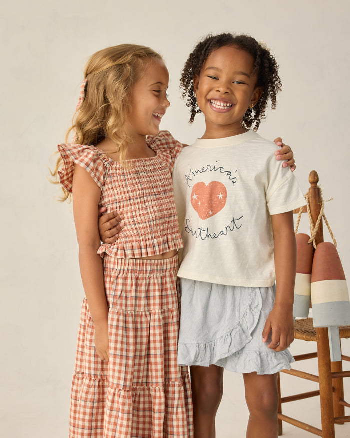 Rylee and Cru Boxy Tee - Americas Sweetheart