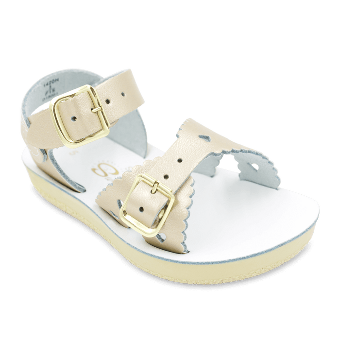 Salt Water by Hoy Kids Shoes Sun-San - Sweetheart Sandal in Shiny Pink