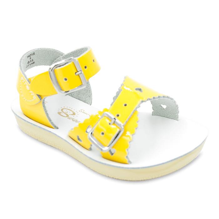 Salt Water by Hoy Kids Shoes Sun-San - Sweetheart Sandal in Shiny Pink