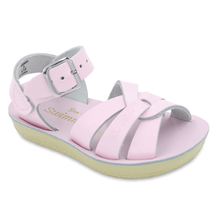 Salt Water by Hoy Kids Shoes Sun-San - Swimmer Sandal in Rose Gold