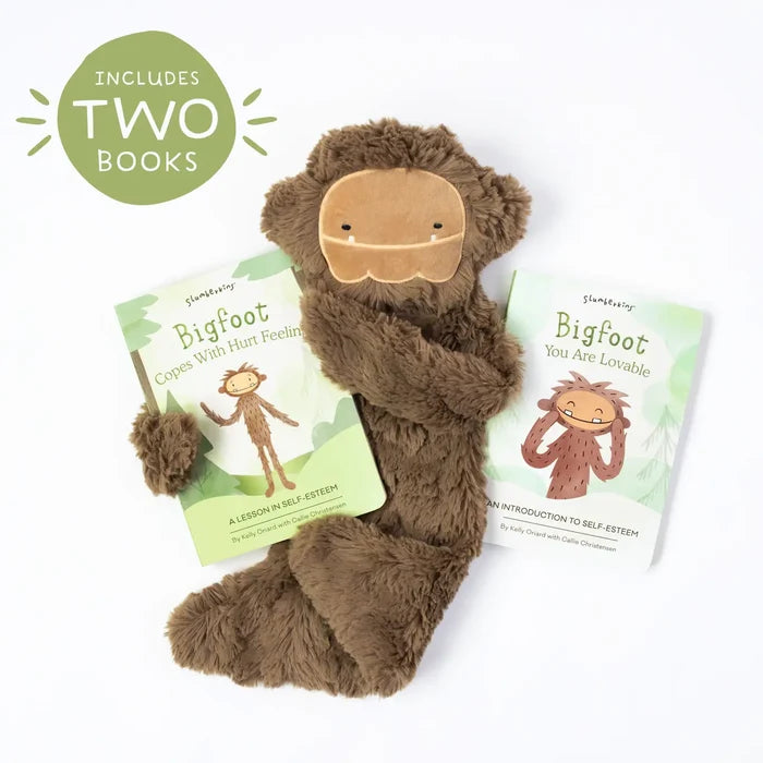 Slumberkins Plush Snuggler Set - with 2 books!